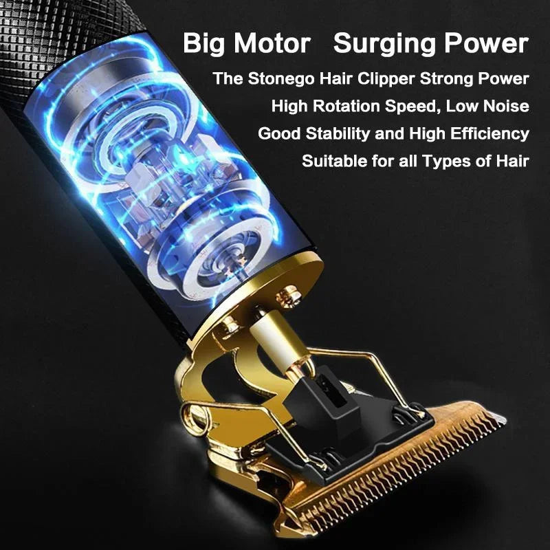 Rechargeable Cordless Hair Clipper And Beard Trimmer With USB Charging