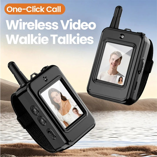 Rechargeable Kids Video Walkie Talkies With Camera And Screen